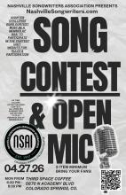 April Chapter Challnge and Open Mic