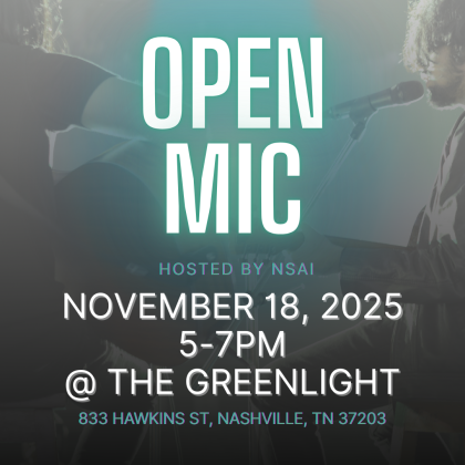 Open Mic Night at The Green Light!