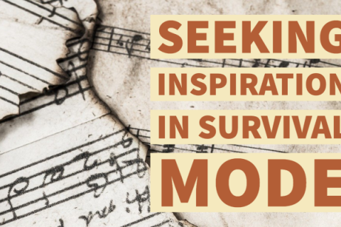 Seeking Inspiration in Survival Mode