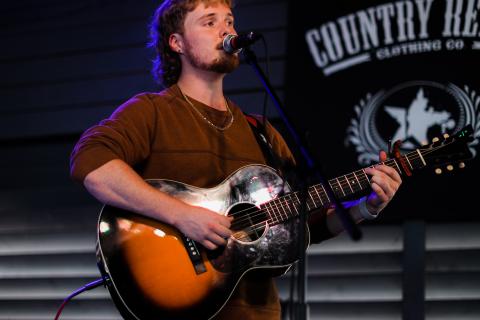 Brooks Huntley Performing at Hometown Pub Takeover 9/9/2022