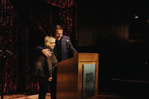 NSAI Executive Director Bart Herbison and Preshias Harris